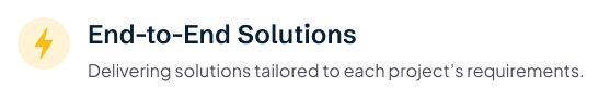 end to end solutions